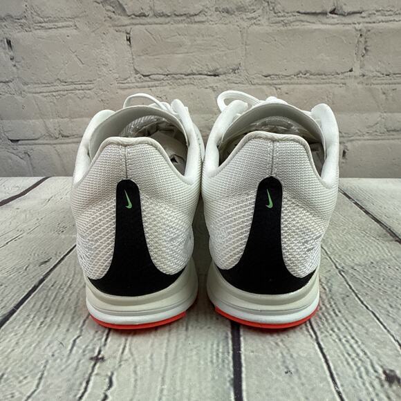 NIKE ZOOM STREAK LT 4 TRACK SPIKES SIZE 8.5 WHITE/FLASH CRIMSON/BLUE AQ3610-100 - Picture 4 of 12